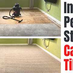 Installing Peel and Stick Carpet Tiles for Beginners + 6 Helpful Tips