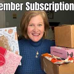 Unboxing 7 Amazing September Subscription Boxes