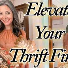 Fall Home Decorating on a Budget - Thrift With Me- Goodwill Shopping for Vintage Decor Trends