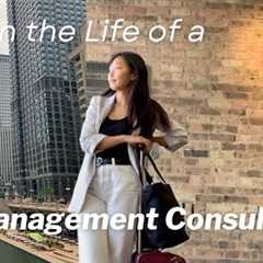 day in the life of a management consultant | business travel to chicago