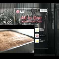 How to make Vanilla Cake with Eggs in Microwave Oven Using LG Microwave Oven