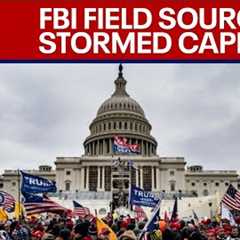 BREAKING: DOJ report shows FBI field sources stormed the Capitol on January 6th | LiveNOW from FOX