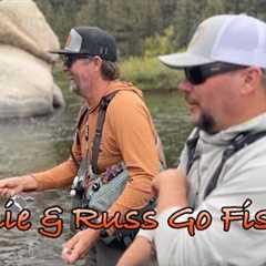 Charlie Craven and Russ Miller Dry Fly Fish Elevenmile Canyon