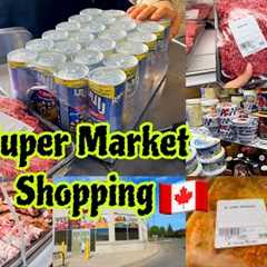 Super Market look Like Dubai In Canada🇨🇦 | Super Market Shopping Vlog 2024 | Come With Me