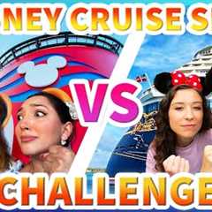 We Sailed Two Disney Cruise Ships at the SAME TIME -- Is The Fantasy or the Wish Better?