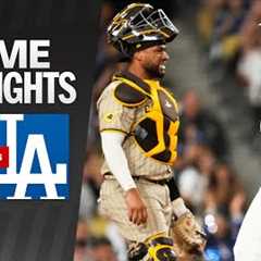 Padres vs. Dodgers Game Highlights (9/25/24) | MLB Highlights