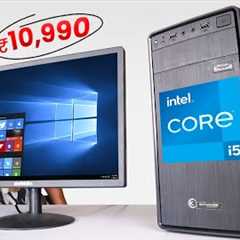 I Bought Cheapest Best i5 PC With Monitor⚡For Gaming, Editing, Student, Office Work