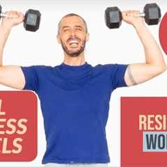 Upper body resistance workout for ALL LEVELS