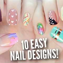 10 Easy Nail Art Designs for Beginners: The Ultimate Guide #2!