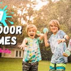 7 FUN GAMES TO PLAY OUTSIDE FOR KIDS! END OF SCHOOL YEAR PARTY IDEAS!