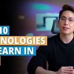 Top 10 Technologies To Learn In 2024 | Trending Technologies In 2024 | Simplilearn