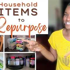 15 Household Items to Repurpose for Home Organization (Super Quick and Easy Ideas!)