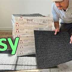 New Flooring Made Easy with Carpet Tiles (Installation Guide)