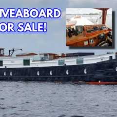 €595k STEEL Liveaboard Boat FOR SALE!