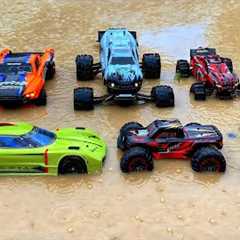 RC Cars In Rain | RC Cars Running in Water | Traxxas RC Cars