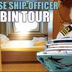 CRUISE SHIP Deck Officer's Cabin Tour