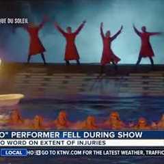 Cirque du Soleil performer falls during 'O' show at Bellagio Las Vegas