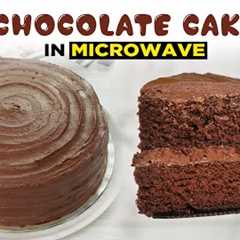 Perfect Chocolate Cake In A Microwave – Recipe By Food Fusion