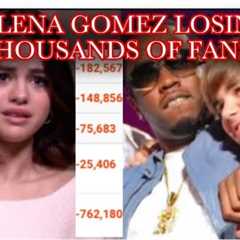 Selena Gomez Loses ALMOST 1 MILLION followers after Justin Bieber Diddy Drama?