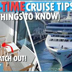 20+ Most Important FIRST-TIME Cruise Tips & Things to Know (Rapid Fire)