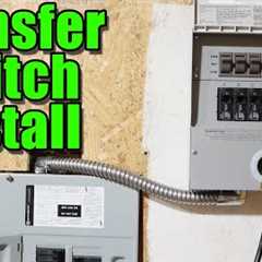 Transfer Switch full install and Project Solar 2000w Power Station