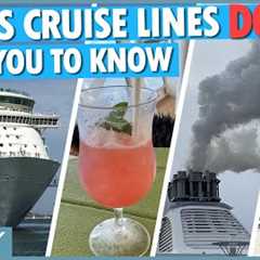 11 Tips Cruise Lines DON'T Want You to Know (But They Aren't Against the Rules)