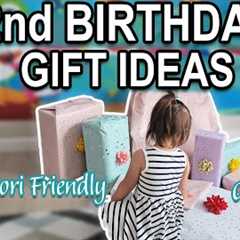 2ND BIRTHDAY GIFT IDEAS FOR CONTINUOUS PLAY! 15+ Montessori  Friendly Gifts for 2 Year Olds!