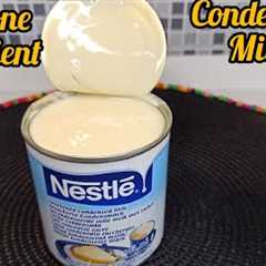 IF YOU HAVE CONDENSED MILK TRY THIS RECIPE WITH ME!!! ONLY ONE INGREDIENT RECIPE