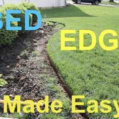 CLEAN EDGES using ONE simple tool / Edge Beds like a PRO