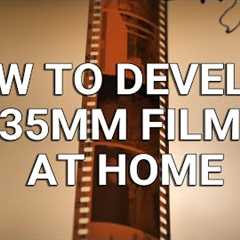 How to Develop 35mm Film at Home (FAST & EASY)