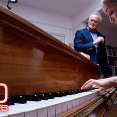 Watch a prodigy create -- from four notes in a hat