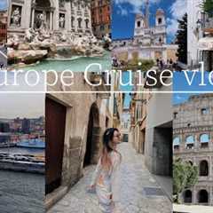 TINA'S VACATION VLOG#27 | Europe Cruise Grad Trip | Symphony of the Seas | Spain, France, and Italy