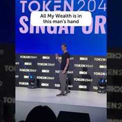 Vitalik Buterin singing at TOKEN2049 😅😭 #ethereum #crypto