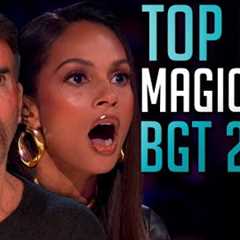 TOP FIVE BEST MAGICIANS 2023 - Britain's Got Talent! These Auditions STUNNED The Judges