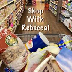 ASMR Grocery shop with Rebecca! (Soft Spoken version) Vlog style shopping trip & grocery haul!