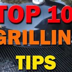 TOP 10 | Charcoal Grilling Tips for Beginners