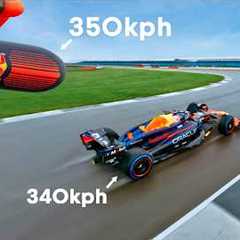 World's Fastest Camera Drone Vs F1 Car (ft. Max Verstappen)