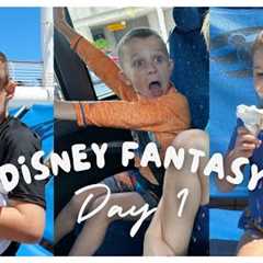 Disney Fantasy Day 1 | NAPIER FAMILY CRUISE