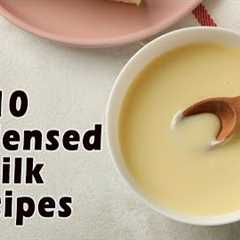 Indian Condensed Milk Milkmaid Recipes | 10 Best Desserts with Sweetened Condensed Milk Recipes