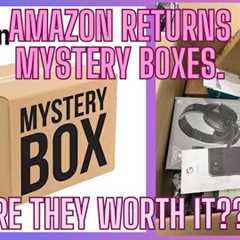 Are Amazon Returns Mystery Boxes Worth it?? Recap after unboxing 950 Items!