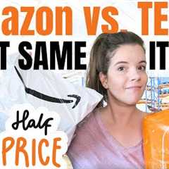 SAME EXACT ITEMS 1/2 THE PRICE PROOF | TEMU VS. AMAZON | LET ME PROVE IT | REAL PRICES & PROOF