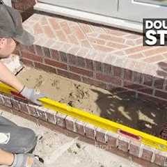 Bricklaying - Double Brick Step