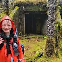 Camping in an Abandoned WWII Army Base in Remote Alaskan Rainforest