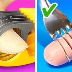 Cooking Gadgets vs DIY Hacks🌭 *Fancy Tools and Cheap Crafts for the Kitchen*