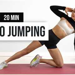 20 MIN FULL BODY NO JUMPING - No Weights Workout - Low Impact Home Workout