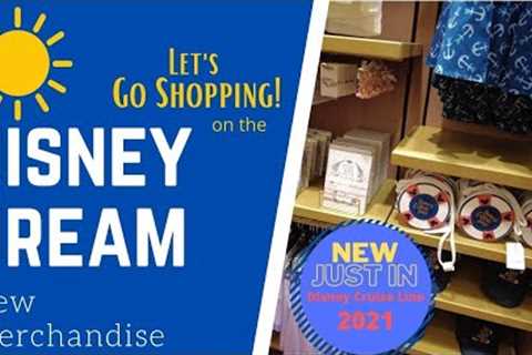 Shopping on the Disney Dream * New Merchandise * Disney Cruise Line * Spirit Jersey * Sailing Again!