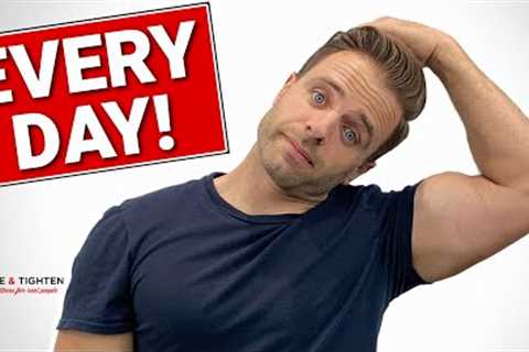 NECK PAIN GONE! Daily Stretches For Neck Tightness And Pain