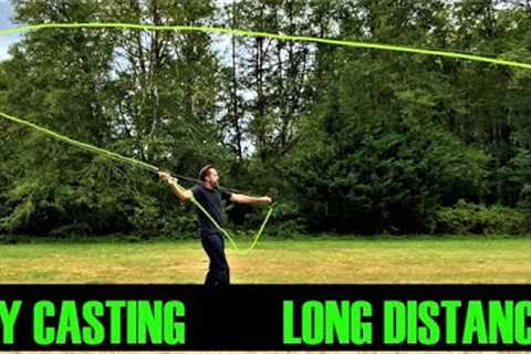 Fly Fishing Casting Long Distance and Techniques - Using Technique, the Double Haul &amp; False..