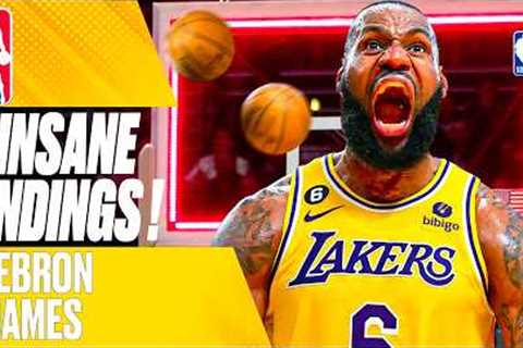 40 MINUTES OF GOATED LEBRON JAMES ENDINGS ! 🚨