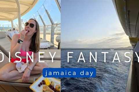 Staying on the ship in Jamaica | Disney Fantasy Cruise 2024